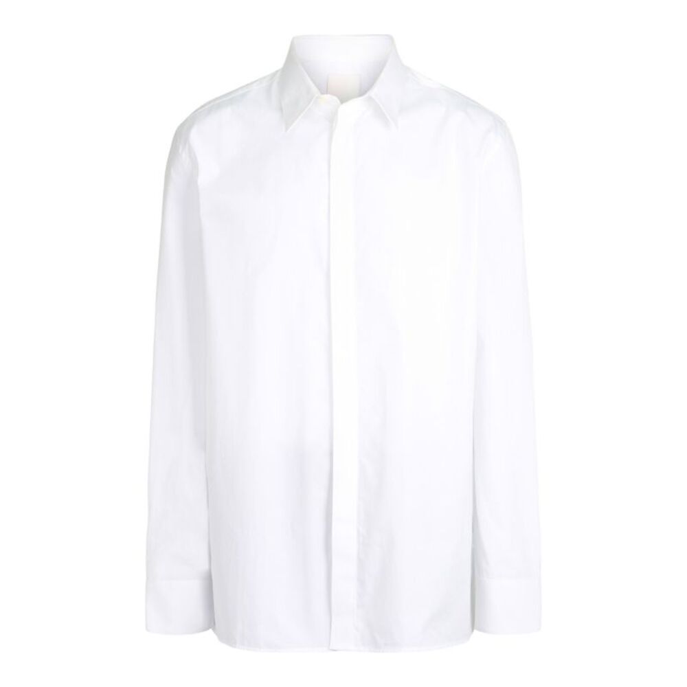 Givenchy Long Sleeve Dress Shirt White Mens